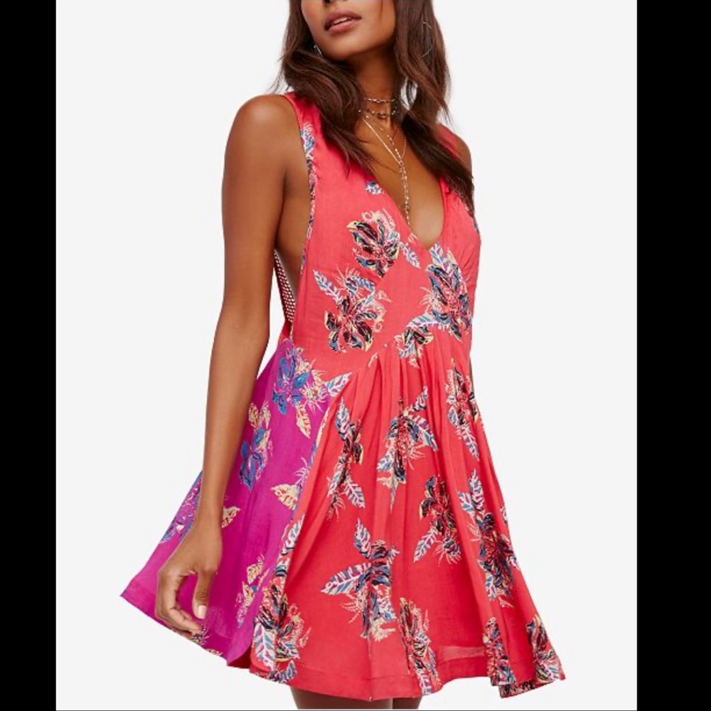 Free People Thought It Was A Dream Printed Dress
